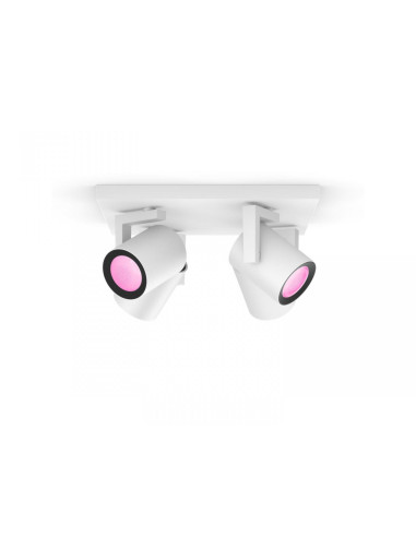 Spot LED RGB Cvadruplu Philips Hue Argenta, Bluetooth, 4xGU10