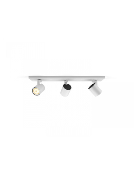 Spot LED Triplu Philips Hue Runner, Bluetooth, 3xGU10, 3x5.5W