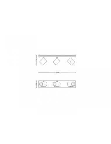 Spot LED RGB Triplu Philips Hue Argenta, Bluetooth, 3xGU10