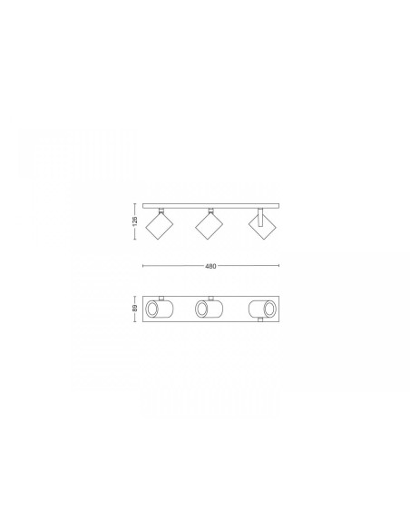 Spot LED RGB Triplu Philips Hue Argenta, Bluetooth, 3xGU10