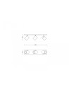 Spot LED RGB Triplu Philips Hue Argenta, Bluetooth, 3xGU10