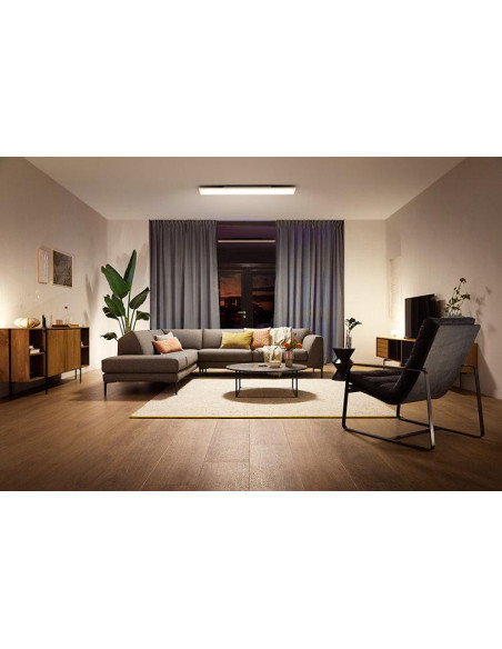 Panou LED Philips Hue Aurelle REC, Bluetooth, 39W, 3750 lm