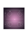 Spot LED RGB Dublu Philips Hue Argenta, Bluetooth, 2xGU10