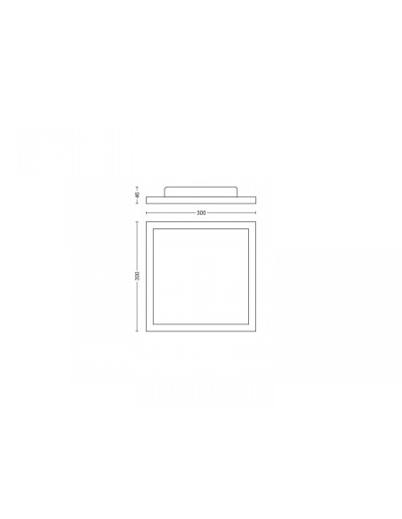 Panou LED Philips Hue Aurelle SQ, Bluetooth, 19W, 1940 lm