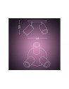 Spot LED RGB Triplu Philips Hue Fugato, Bluetooth, 3xGU10