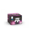 Spot LED RGB Triplu Philips Hue Fugato, Bluetooth, 3xGU10
