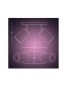 Spot LED RGB Dublu Philips Hue Fugato, Bluetooth, 2xGU10