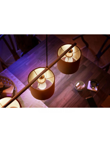 2 Becuri LED inteligente Philips Hue P45, Bluetooth, E14, 5.7W