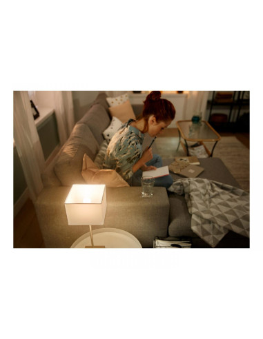 Bec LED inteligent Philips Hue P45, Bluetooth, E14, 5.7W, 470
