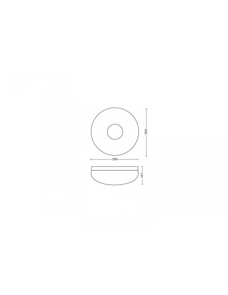Plafoniera LED RGB Philips Hue Flourish, Bluetooth, 32.5W