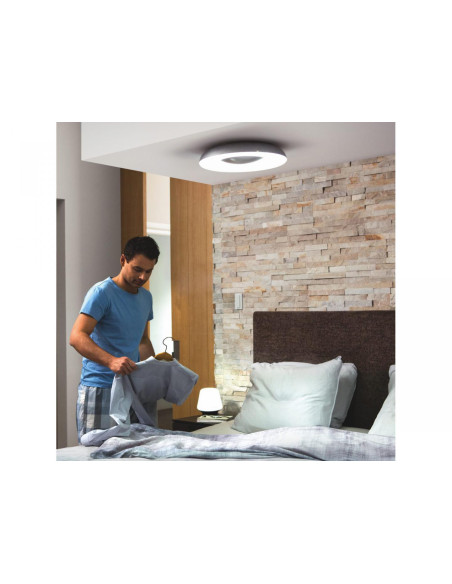 Plafoniera LED Philips Hue Still, Bluetooth, 22.5W (204W), 2500