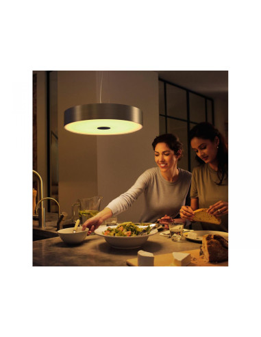 Pendul LED Philips Hue Fair, Bluetooth, 25W, 2900 lm, lumina