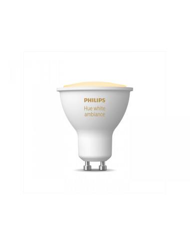Bec LED inteligent Philips Hue Spot, Bluetooth, GU10, 5W, 350