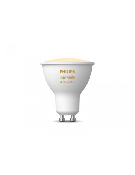 Bec LED inteligent Philips Hue Spot, Bluetooth, GU10, 5W, 350