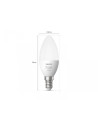 2 Becuri LED inteligente Philips Hue B39, Bluetooth, E14, 5.5W