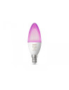 Bec LED RGB inteligent Philips Hue B39, Bluetooth, E14, 5.3W