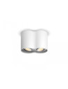 Spot LED Dublu Philips Hue Pillar, Bluetooth, 2xGU10, 2x5W, 700