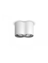 Spot LED Dublu Philips Hue Pillar, Bluetooth, 2xGU10, 2x5W, 700