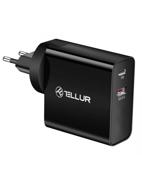 Incarcator priza Tellur Dual-Port