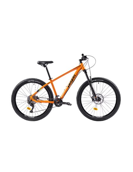 Bicicleta MTB PEGAS Drumet PRO S 27.5'', Portocaliu cu gri