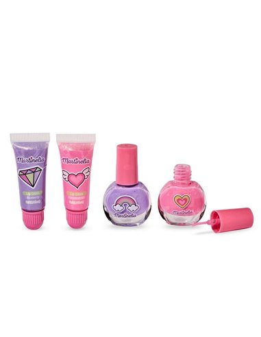 MARTINELIA SUPER GIRL NAIL POLISH si LIP GLOSS