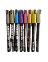 Set 8 markere UNI POSCA PC-1MR 0.7 mm, POS37-PC1MR