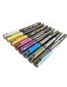 Set 8 markere UNI POSCA PC-1MR 0.7 mm, POS37-PC1MR