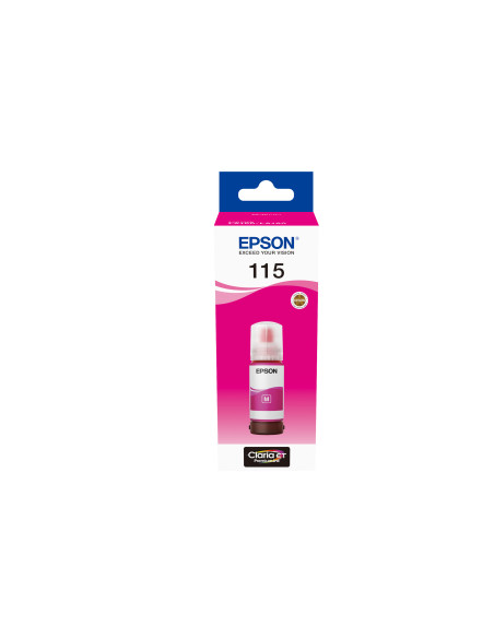 Cartus cerneala Epson 115, magenta, capacitate 70ml   6200 pagini, compatibil cu  Epson EcoTank L8160, EcoTank L8180