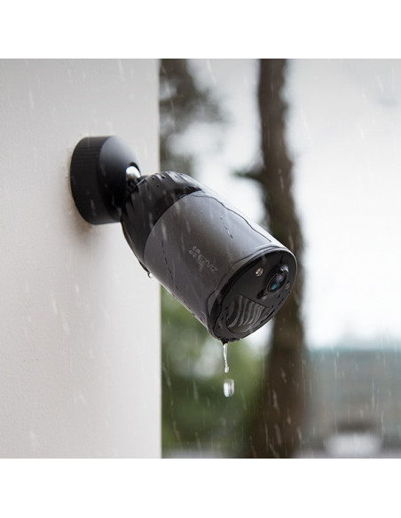 Camera supraveghere video WIFI cu baterie Ezviz CS-BC1C-A0-2C4WPBDL, rezolutie Full HD 4MP,25 FPS, distanta IR  10 metri, comuni