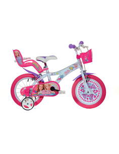 Bicicleta copii 14" - Barbie la plimbare,614G-BAF