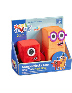 Set mascote din plus Numberblocks - Unu & Doi,HM94554-UK