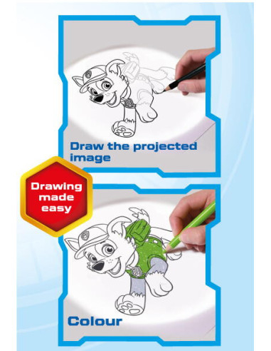 Proiector pentru desen - Patrula catelusilor,NIC1030