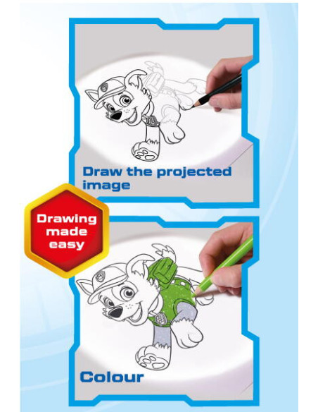 Proiector pentru desen - Patrula catelusilor,NIC1030
