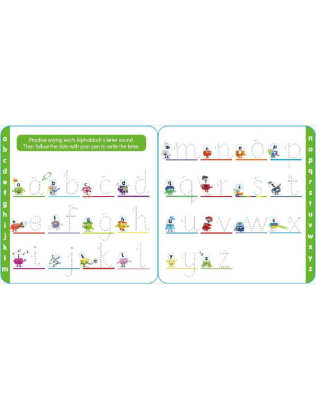 Carticica Scriu si sterg Alphablocks - Primele