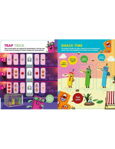 Carticica Deschide ferestrele - Numberblocks -
