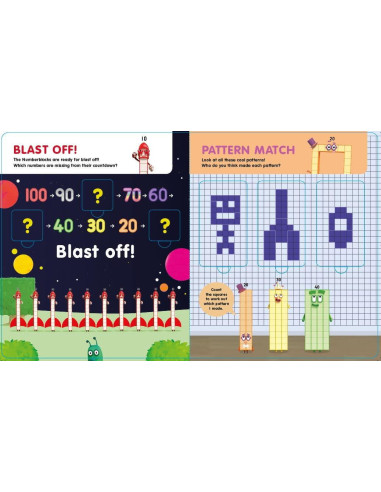 Carticica Deschide ferestrele - Numberblocks - Numere