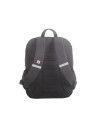 Rucsac negru LEGO M-Line, cu buzunar frontal - design albastru