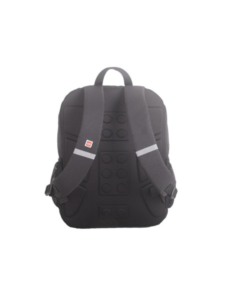 Rucsac negru LEGO M-Line, cu buzunar frontal - design verde