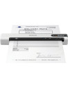 Scanner Epson DS-80W portabil, dimensiune A4, tip sheetfed, viteza scanare  4 sec pagina alb-negru si color, rezolutie optica 60