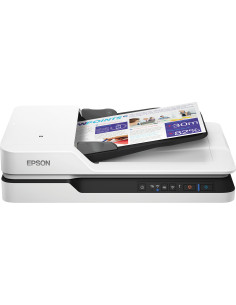 Scanner Epson DS-1660W, dimensiune A4, tip flatbed, viteza scanare  25 ppm alb-negru si color, rezolutie optica 600x600dpi, ADF