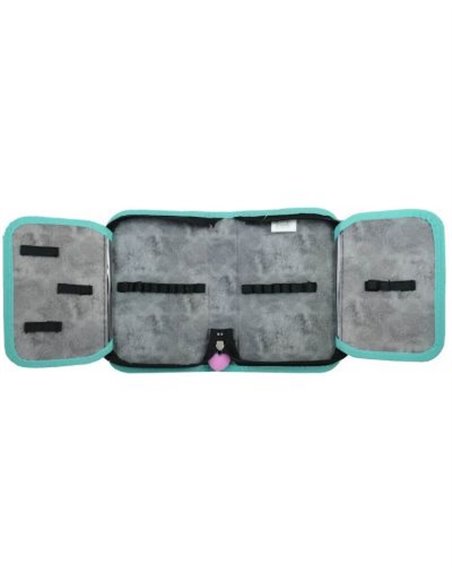 Set scoala Cleo&Frank 24 - Ghiozdan scoala ergonomic, Penar neechipat cu 1 fermoar
