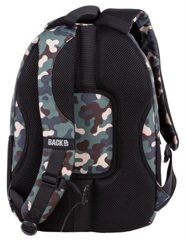 Set scoala Army - Ghiozdan scoala, Penar echipat cu 1 fermoar si Sac incaltaminte