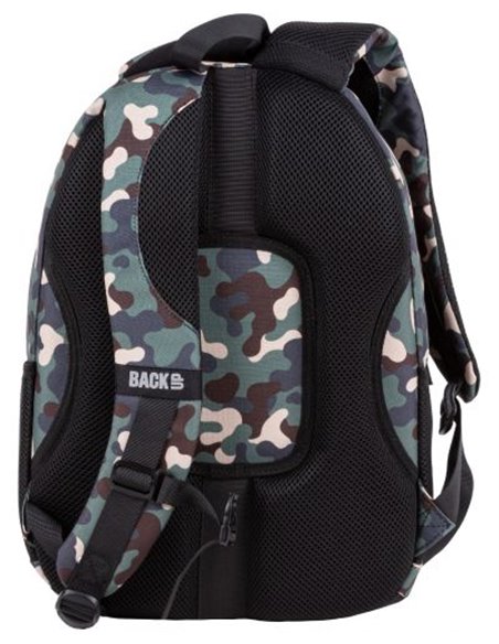 Set scoala Army - Ghiozdan scoala, Penar echipat cu 1 fermoar si Sac incaltaminte