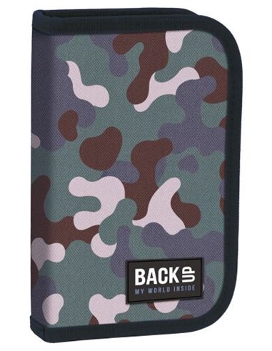 Set scoala Army - Ghiozdan scoala, Penar echipat cu 1 fermoar si Sac incaltaminte