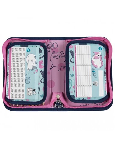 Set scoala CLEO&FRANK 37, Ghiozdan, Penar echipat 1 fermoar, Sac incaltaminte