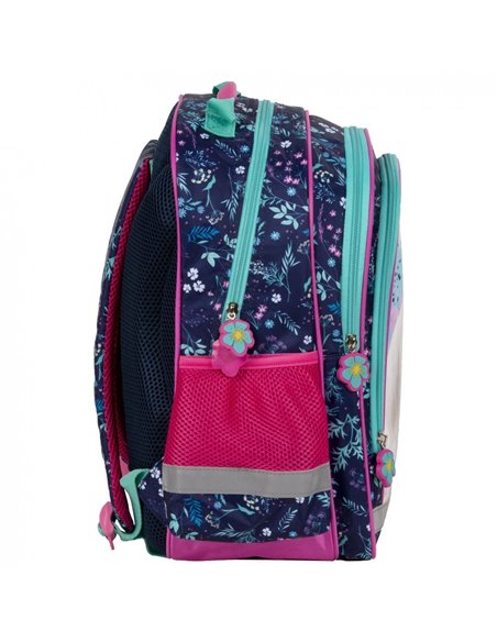 Set scoala animale, Model cai, Ghiozdan, Penar echipat 1 fermoar, Sac incaltaminte
