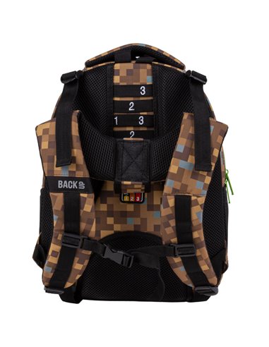 Set scoala Minecraft 12 - Ghiozdan scoala, Mapa desen si Sticla apa