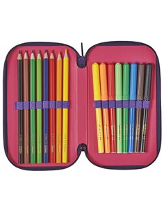 50038770,Penar echipat 31 piese 3 fermoar, Motiv bloomy horse 2