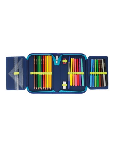 50038206,Penar echipat Herlitz, 31piese, doua clape, Motiv soccer