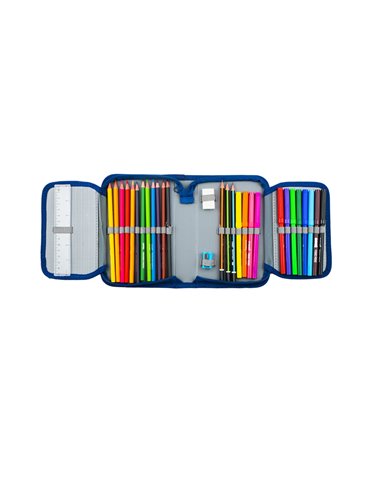 Penar echipat, 1 fermoar, 2 extensii, 32 piese, STAR - S-COOL